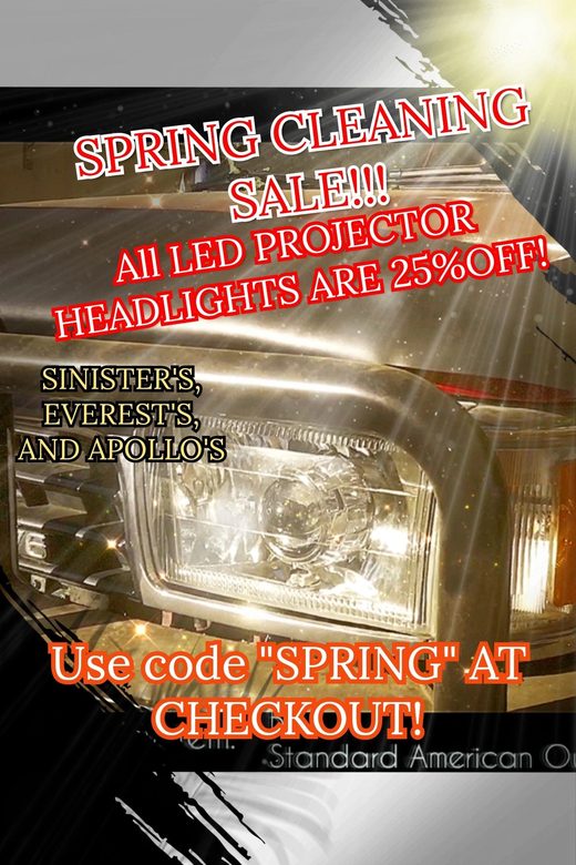 25% OFF the best 2nd Gen 4Runner LED Headlights!