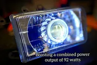The "ATOM" LED projector headlight. Exclusively for the 2nd generation toyota 4runner 92-95 photo 2