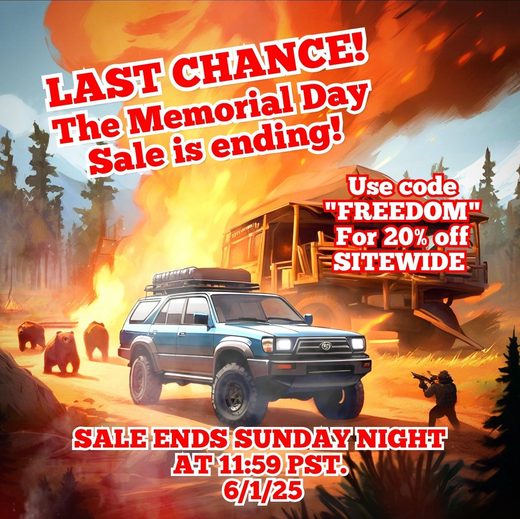Last Chance! 20% Off Sitewide Sale at Standard American Outdoors