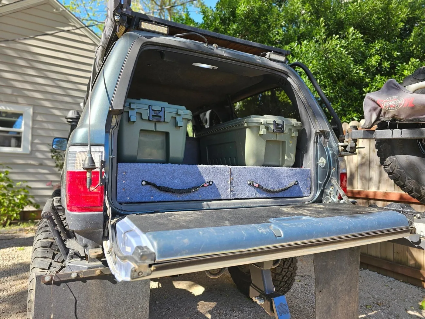 2nd Gen 4Runner Storage Revolution: Building a Drawer system.