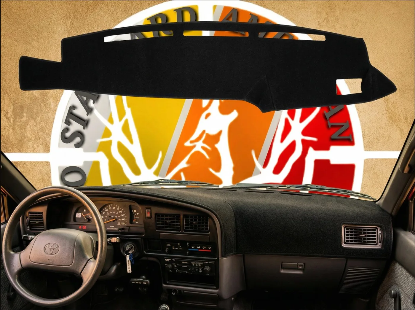 High quality DASH MAT for 2nd gen 4runners and 3rd gen Toyota pickups!! photo 3