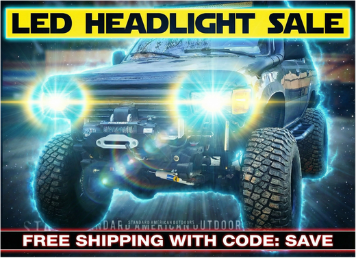 SALE! Transform Your 2nd Gen 4Runner with Premium LED Headlights!