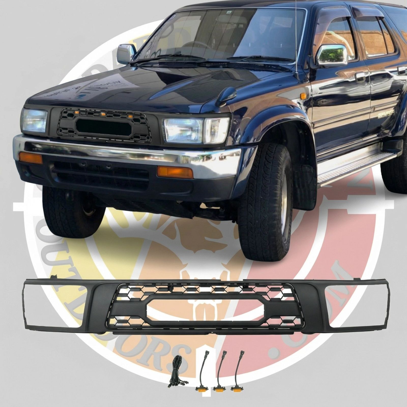 TRD PRO style grill for your 2nd gen Toyota 4runner! (1992-1995) photo 2