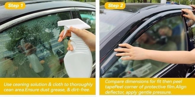 Rain Visors/Guards for 1990-1995 Toyota 4runner! photo 4