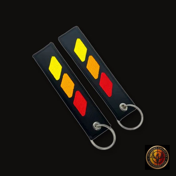 Tri-Color Keytag